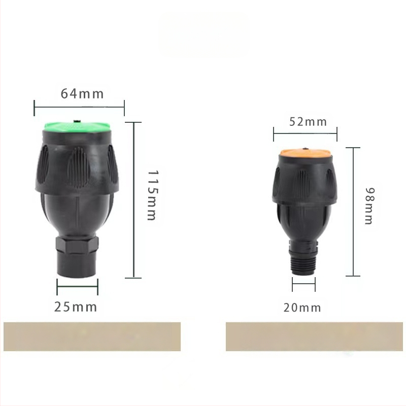 Automatski rotirajući raspršivač, 360°, PP materijal, kapacitet 550L, pogodno za kućne vrtove, poljoprivrednu proizvodnju i javne zelene površine