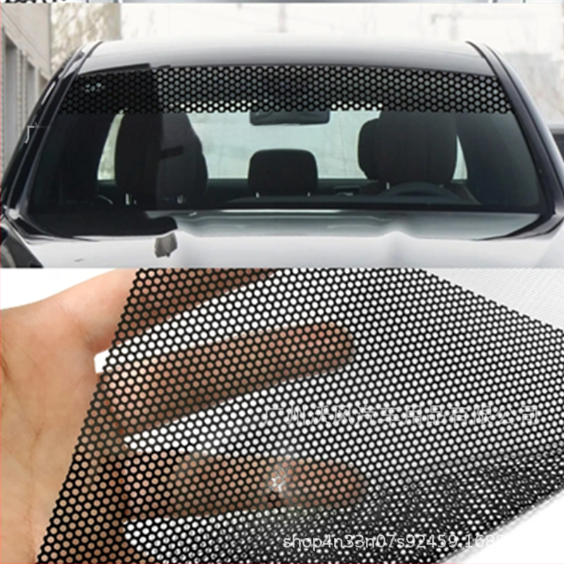 3D autó első szélvédő dekorációs matrica — ragasztó típusú, testreszabható dizájn, erős tapadás, modell A201