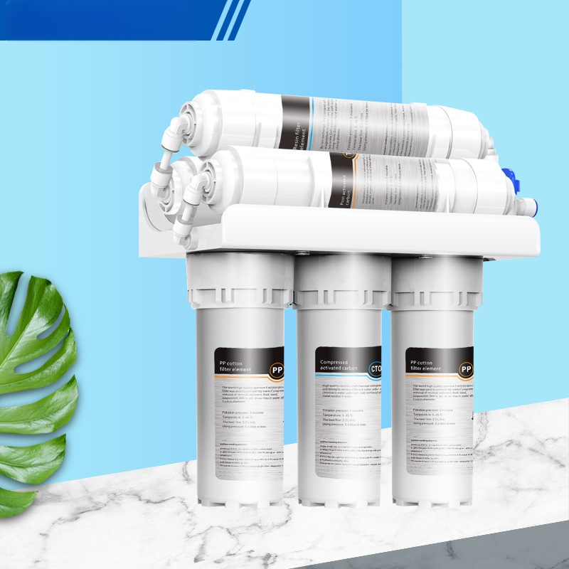 Namų ultrafiltracijos vandens valytuvas su virtuvės čiaupu, 6 pakopų filtravimas, keičiamas filtras