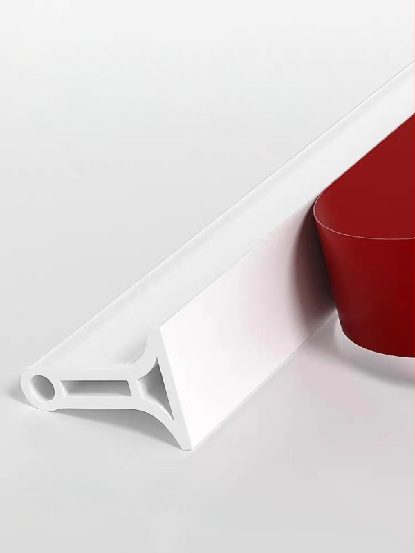 Силиконова уплътнителна лента за задържане на вода; висока температура; износоустойчивост; декоративна и буферна лента