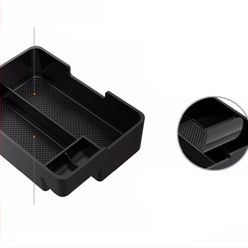 Централна конзолна кутия за съхранение, сгъваема водоустойчива органайзер за универсални автомобили