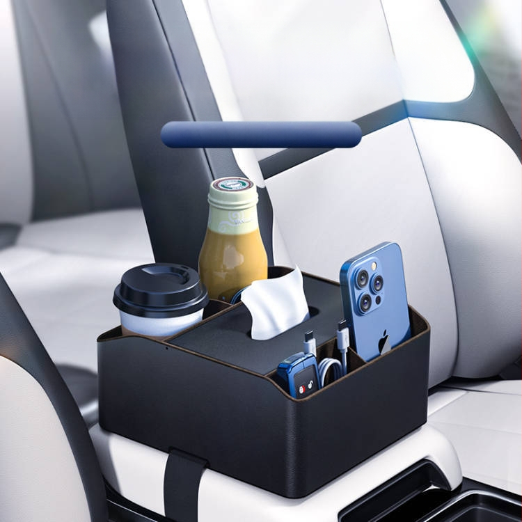 Кутия за подлакътник в автомобил - кожа, централна конзола, универсална съвместимост, персонализируема, Cabron