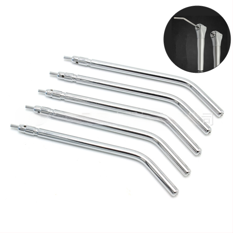 Cap pistolă cu trei utilizări din oțel inoxidabil pentru materiale dentare - pentru adulți (Oțel inoxidabil; cap pistolă cu trei utilizări; materiale dentare; adulți; 500 buc.)