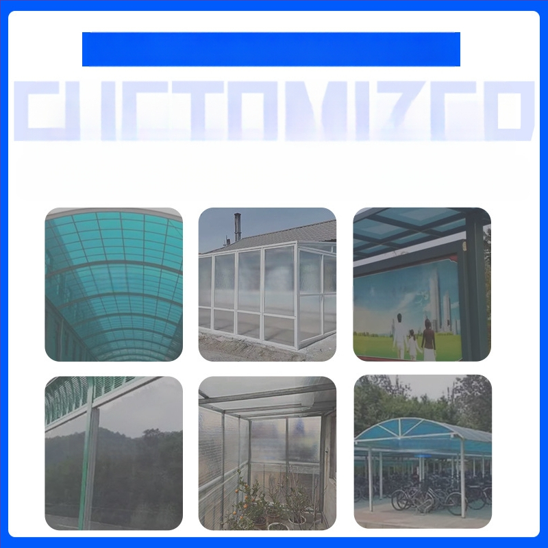 FRP skaidri apšvietimo plokštė šiltnamiui – ugniai atspari, 0,8–3 mm