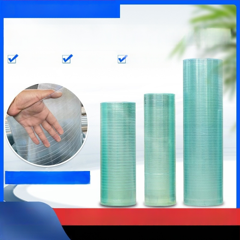 FRP skaidri apšvietimo plokštė šiltnamiui – ugniai atspari, 0,8–3 mm