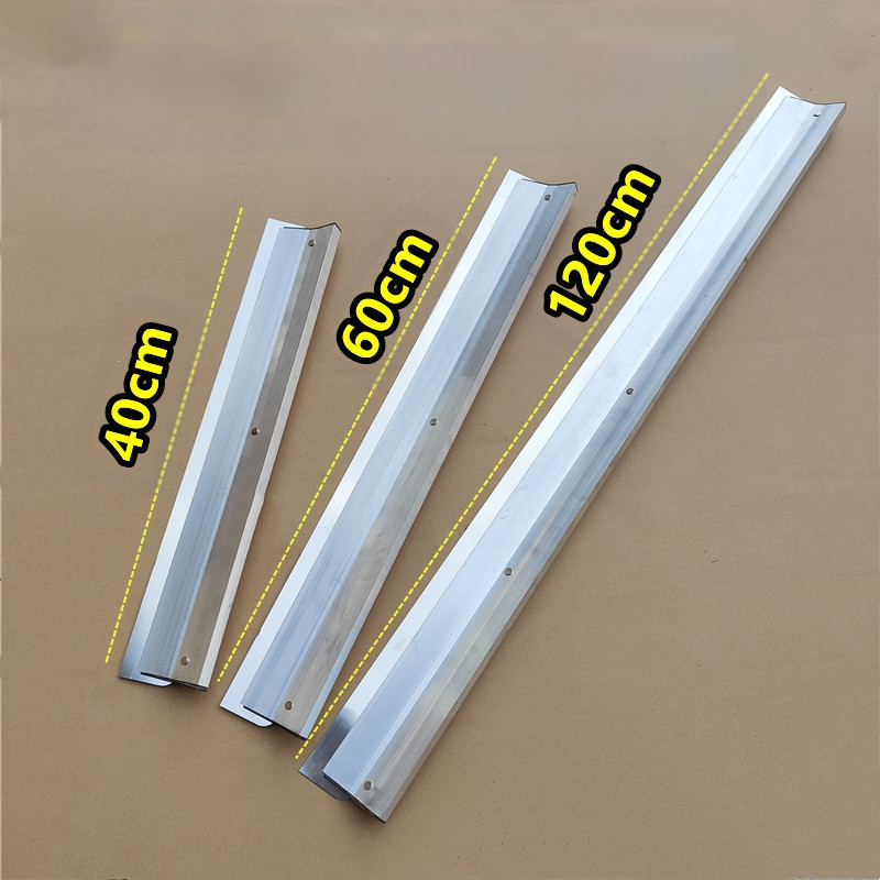 Плоска нивелираща шпатула с плоча от неръждаема стомана и дръжка от стомана | модел 011