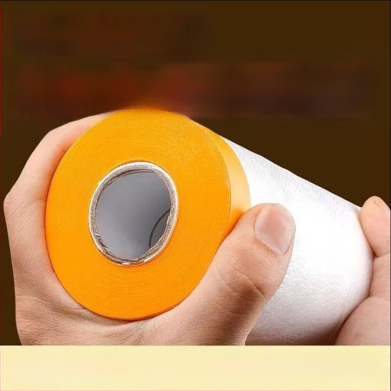 Еднократна пластмасова защитна покривка за мебели, прозрачен филм, печат на лого и персонализация