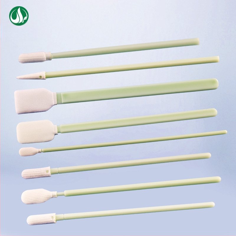 Безпрашни памучни тампончета със спонг глава, електростатично почистване, микрофибър, комплект 960 бр., за електроника и прецизни инструменти