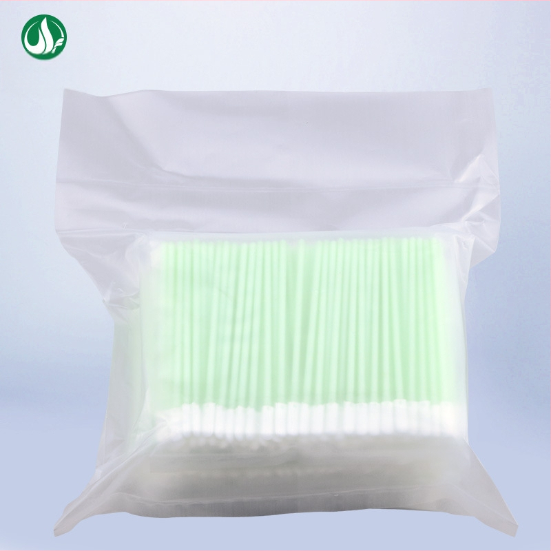 Безпрашни памучни тампончета със спонг глава, електростатично почистване, микрофибър, комплект 960 бр., за електроника и прецизни инструменти