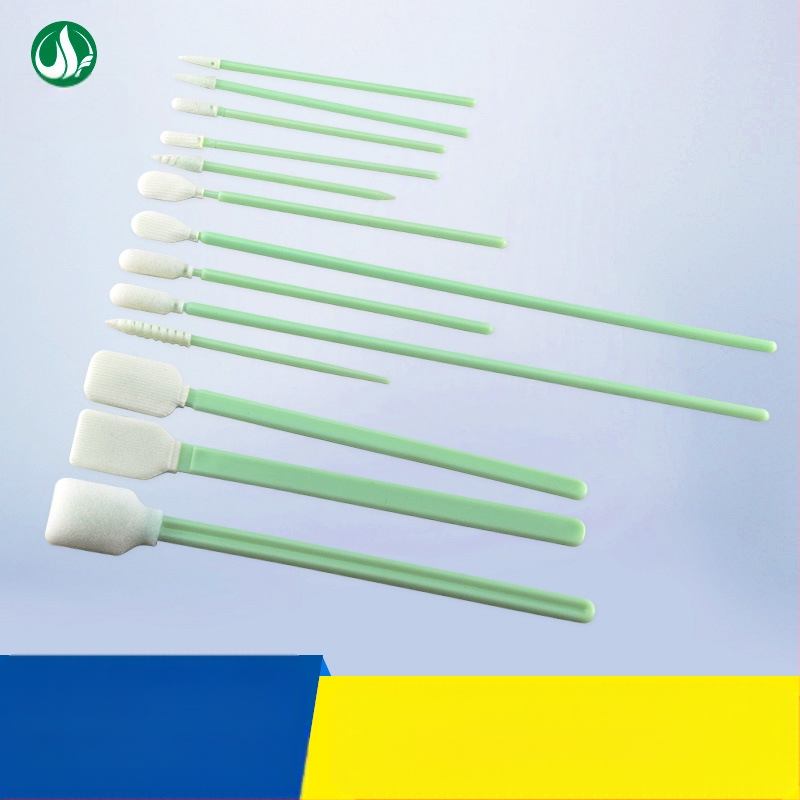 Безпрашни памучни тампончета със спонг глава, електростатично почистване, микрофибър, комплект 960 бр., за електроника и прецизни инструменти