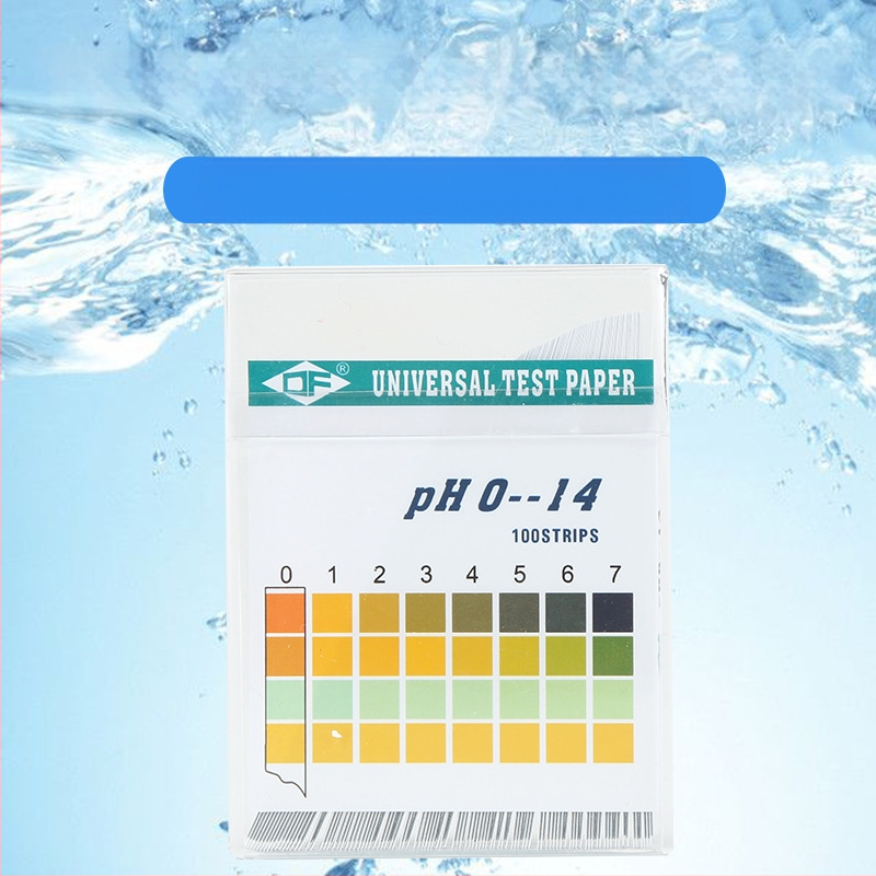 DF еднократна pH тест хартия, кутия, диапазон 0-14, прецизна pH хартия