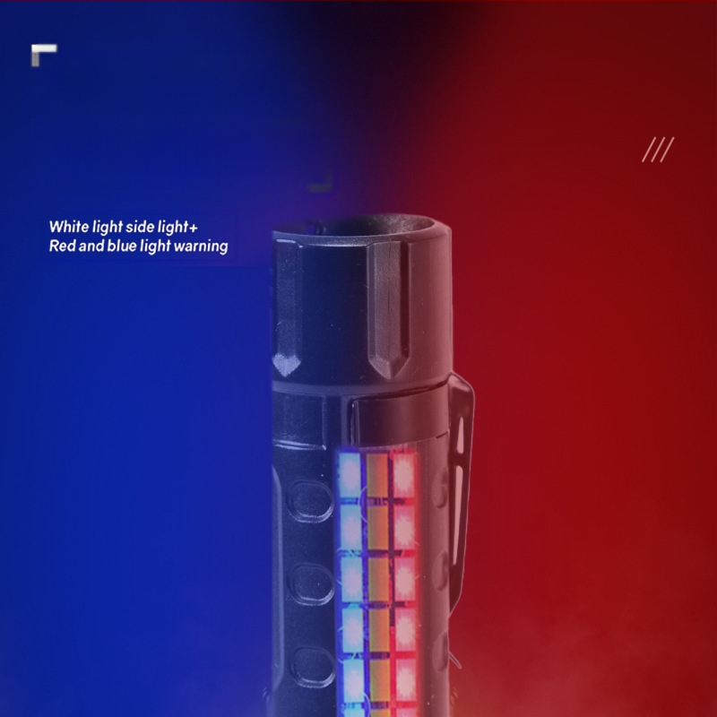 TL-54 Rankinis žibintuvas su USB įkrovimu, išorinis avarinis apšvietimas COB darbo šviesa, 5W LED