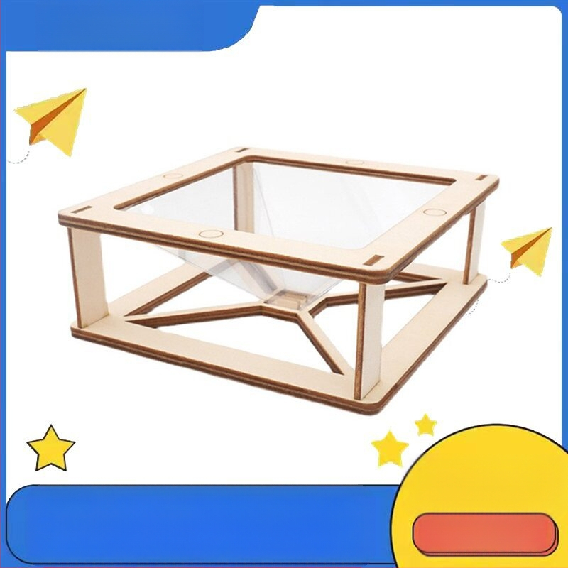 Koka fizikas izglītojošais komplekts skolēniem — DIY, daudzfunkcionāls, piemērots vecumam 7–14 gadiem