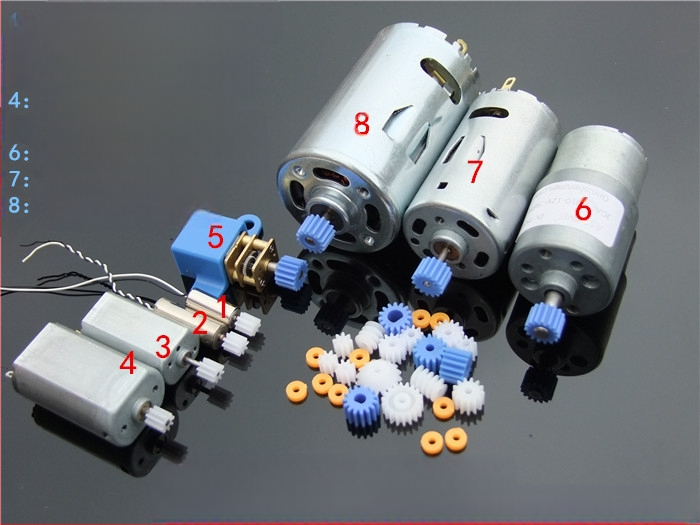 Khakis boutique spindle gear set with worm gear, D shaft and shaft sleeve