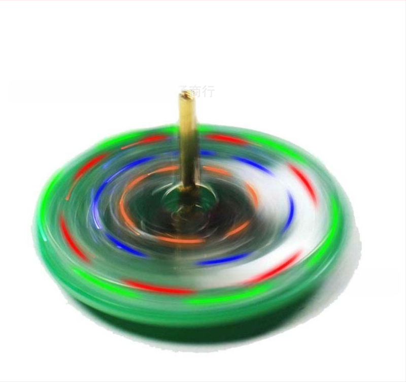 LED комплект за гироскоп DIY – настолни въртящи се светлини, практика по заваряване (алуминиево подложка, двустранна платка, твърда конструкция, съвместим с гироскопи)