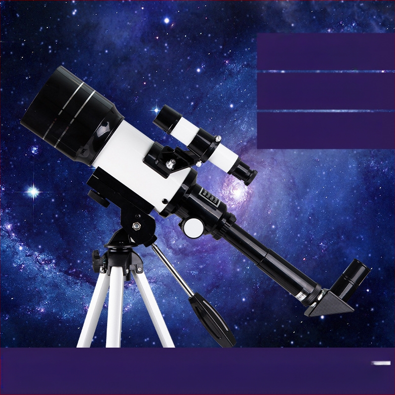 F30070 csillagászati monokuláris teleszkóp, 150× nagyítás, HD felbontás, 1,2° látómező