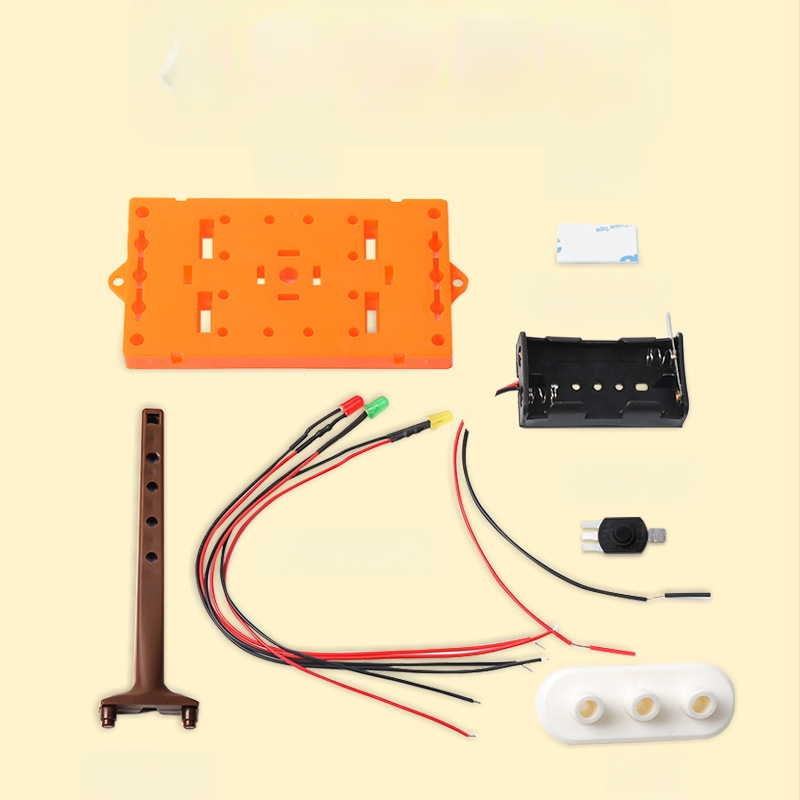 DIY satiksmes luktura zinātnes komplekts – ABS materiāls, nav elektrisks, daudzfunkcionāls izglītojošs modelis bērniem 4–6 gadi