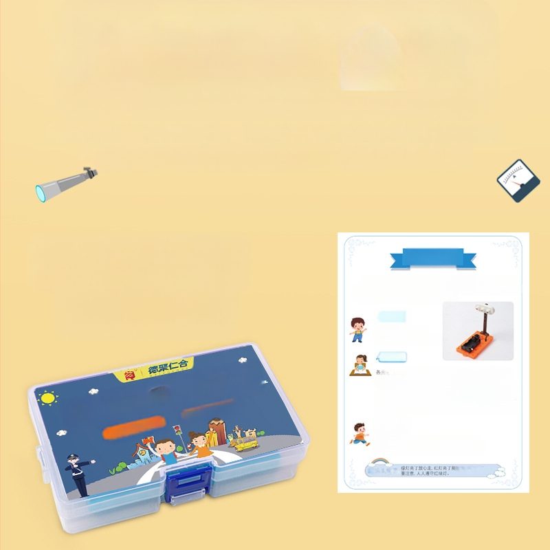 DIY satiksmes luktura zinātnes komplekts – ABS materiāls, nav elektrisks, daudzfunkcionāls izglītojošs modelis bērniem 4–6 gadi