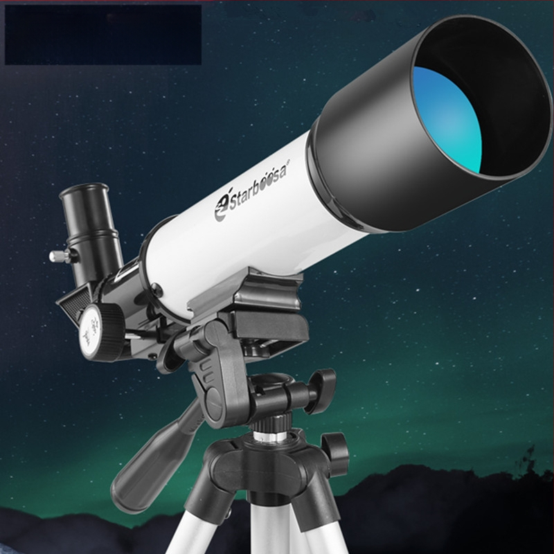 Astronominis teleskopas su aukšta raiška, didelis didinimas, modelis F36050AZM, trikojis stovas