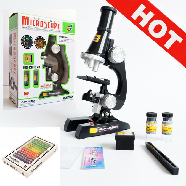 Bioloģiskais mikroskops bērniem ar 450x palielinājumu | metāla konstrukcija | izglītojoša zinātniska rotaļlieta 0–2 gadi | rokas eksperimentu rīks