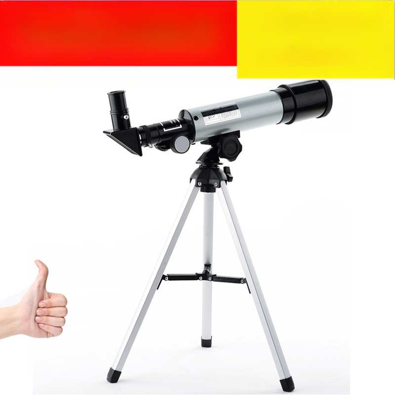 Monokuliarinis astronominis teleskopas F36050, 90× didinimas, 50 mm išėjimo vyzdžio skersmuo, tinkamas studentams