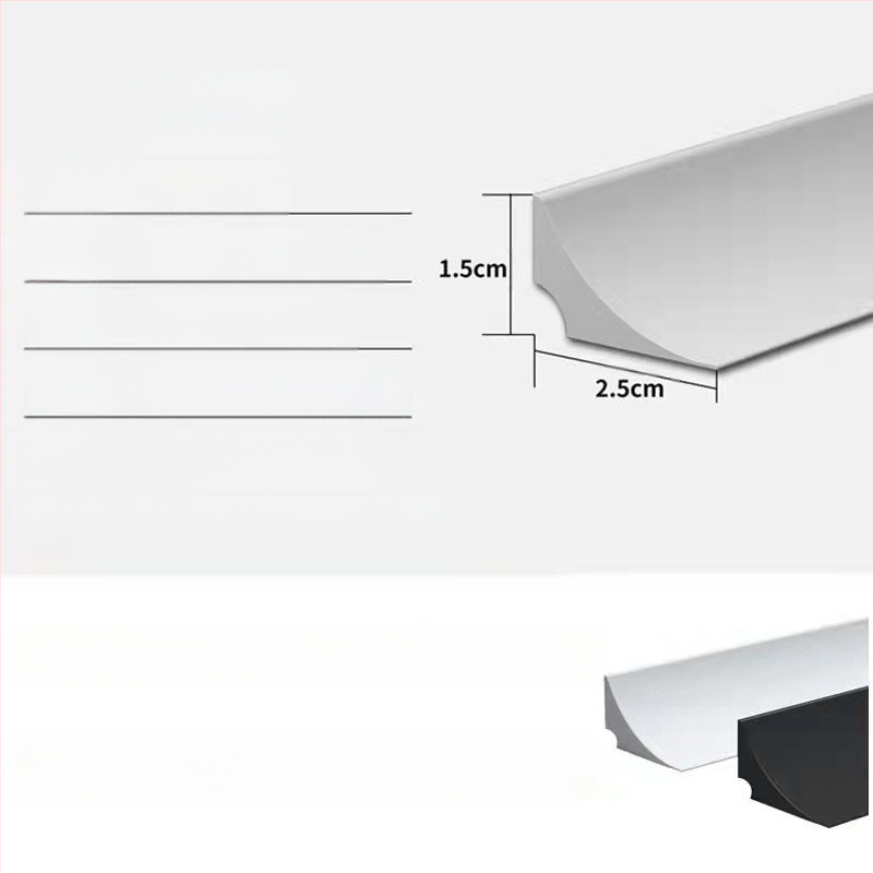 Силиконова водна преграда за кухненски плот и ръб на мивката, мека силиконова защита за баня