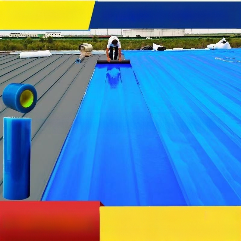 Pašlīmējošs jumta rulons ūdensizturībai un siltumizolācijai, UV izturīgs un izturīgs, poliestera šķiedra ar PE kodolu, slāņaina struktūra, ruļlis