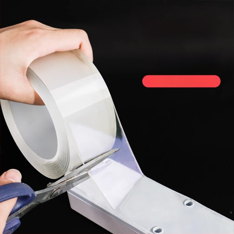 Νάνο ταινία (ακρυλική) – επαναχρησιμοποιήσιμη διπλής όψης κόλλα για στερέωση; λειτουργεί σε κανονικές θερμοκρασίες; κατάλληλη για διάφορες αποθήκευσεις