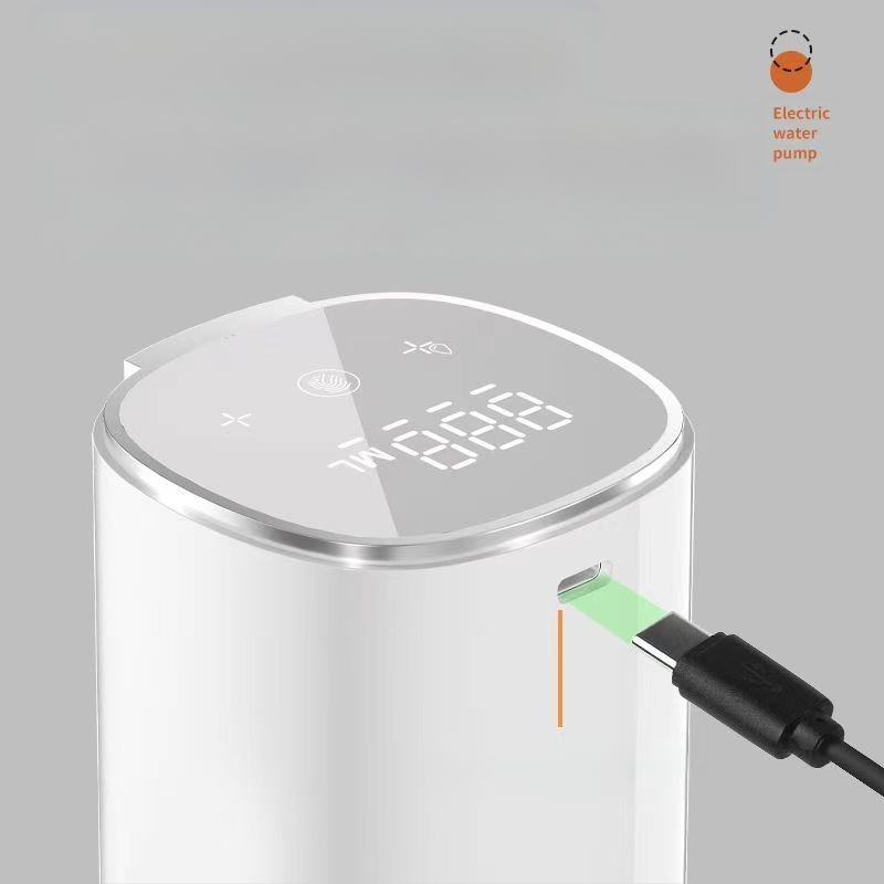 Барелова водна помпа със сензорен екран, модел H4, ABS корпус, 5V, 4W