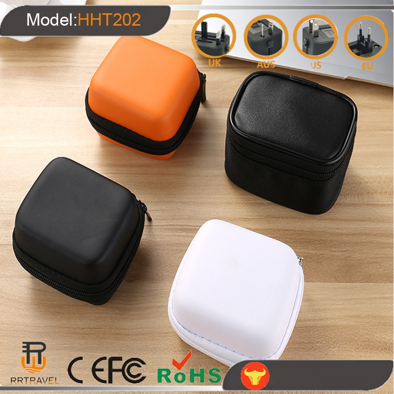 Universālais ceļojumu USB barošanas adapters — RRTRAVEL, Daudzfunkcionālais globālais konvertētājs, CE, FCC, ROHS, BS8546, UKCA