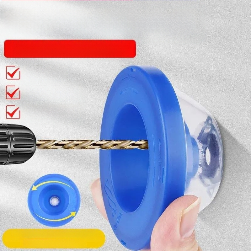 Прахоулавящ капак и съд за прах за ударна бормашина – прахоуловител за домашно пробиване