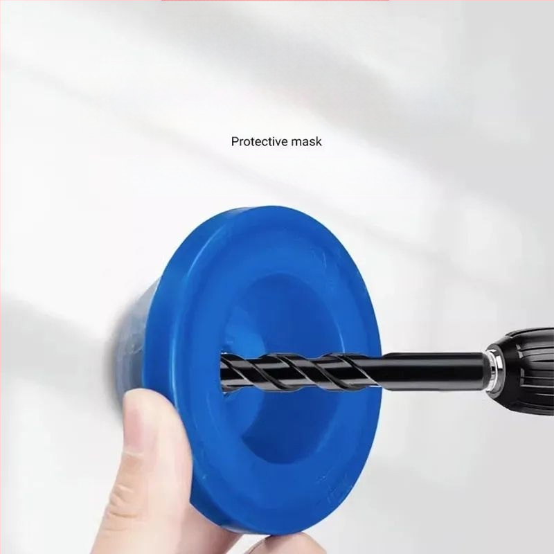 Прахоулавящ капак и съд за прах за ударна бормашина – прахоуловител за домашно пробиване