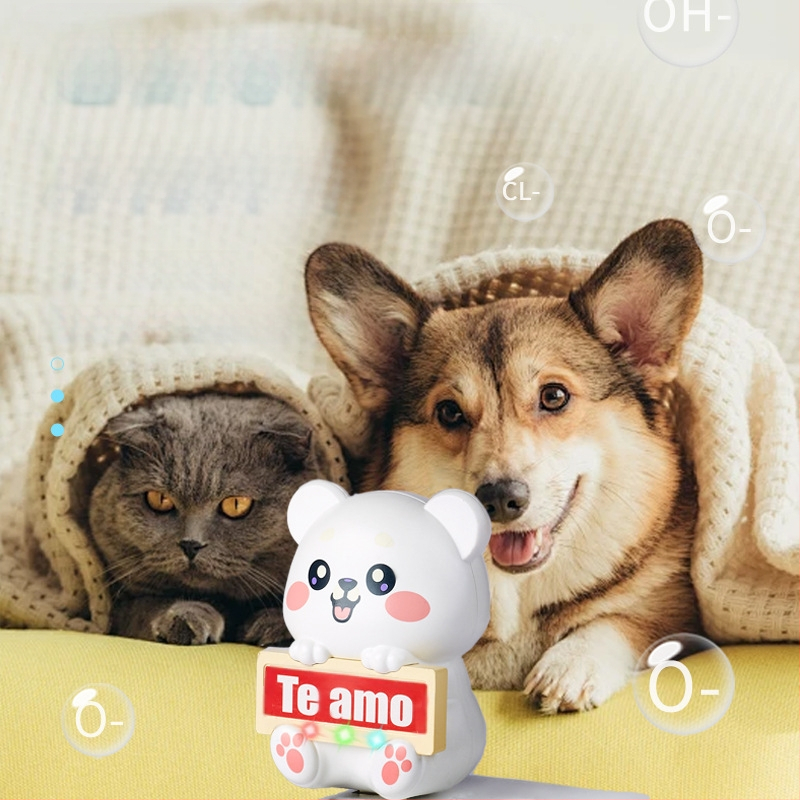 Пречиствател за въздух с озонови отрицателни йони — USB захранване, шум под 36 дБ, обхват до 10 м², за дома и автомобила, премахва миризми от домашни любимци