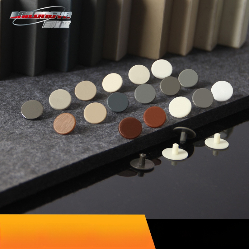 Пластмасов капак за мебели: ексцентрично колело и конектор 3-в-1 (материал: полиетилен с високо налягане)