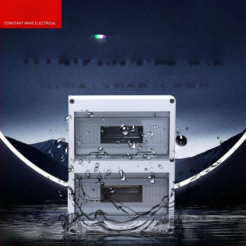 HT-24 Vanjska ABS kutija za distribuciju, 24 kanala, površinska montaža, IP65 vodootporna i otporna na prašinu