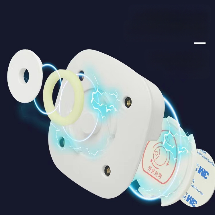 Tualetėms skirtas UV sterilizacijos ir kvapų šalinimo lemputė su indukcinio įjungimo funkcija, plastiko korpusas, IP55, ≤36V