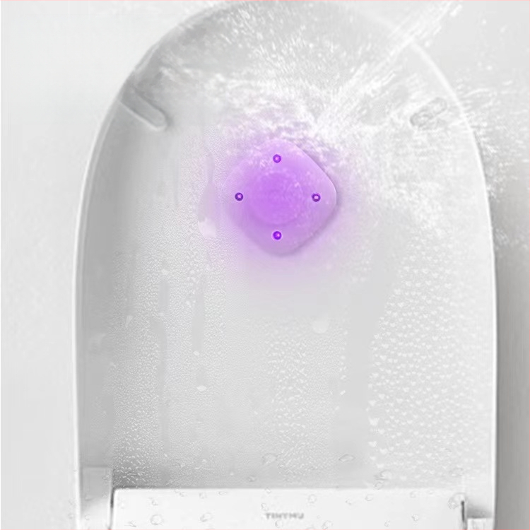 Tualetėms skirtas UV sterilizacijos ir kvapų šalinimo lemputė su indukcinio įjungimo funkcija, plastiko korpusas, IP55, ≤36V