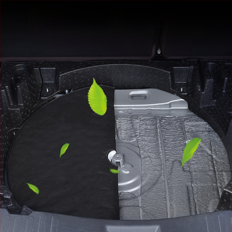 Automobilių bagažinės izoliacinė plokštė atsarginio rato skyriaus; medžiaga: Kita; prekės kategorija: dulkių neturinti asbesto pluošto audinys; funkcija: izoliacija; taikymas: atsarginio rato niša