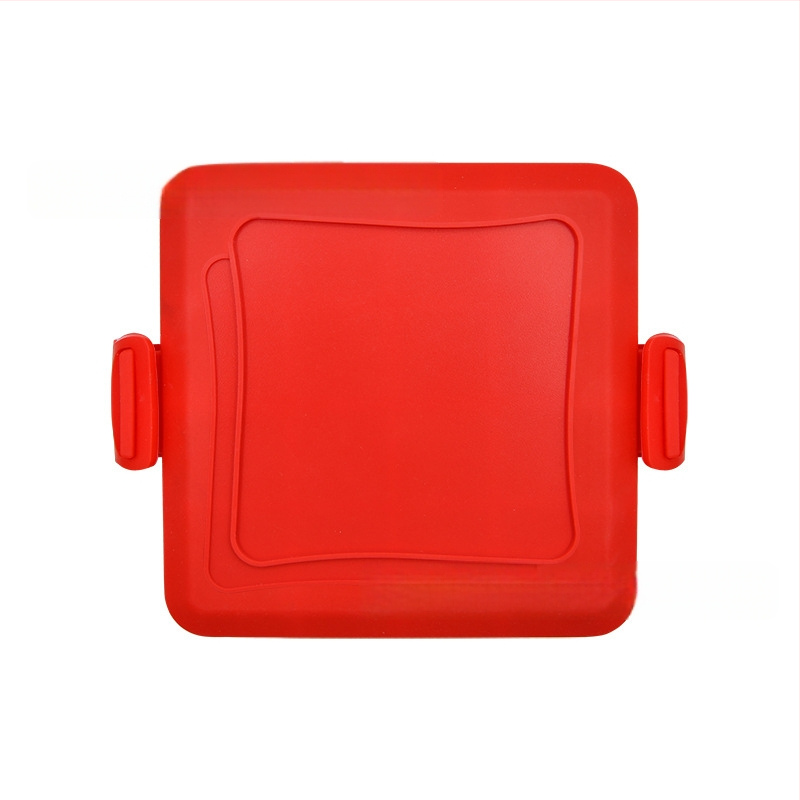 Mikrobangų pusryčių keptuvė sumuštiniams ir dešrelėms – Junsheng; silikonas + geležis; modernus minimalistinis dizainas; išleista 2024.