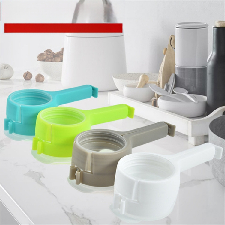 Užsegimo spaustukas – daugiafunkcinis atviro tipo užkandžių spaustukas, drėgmės apsauga maistui