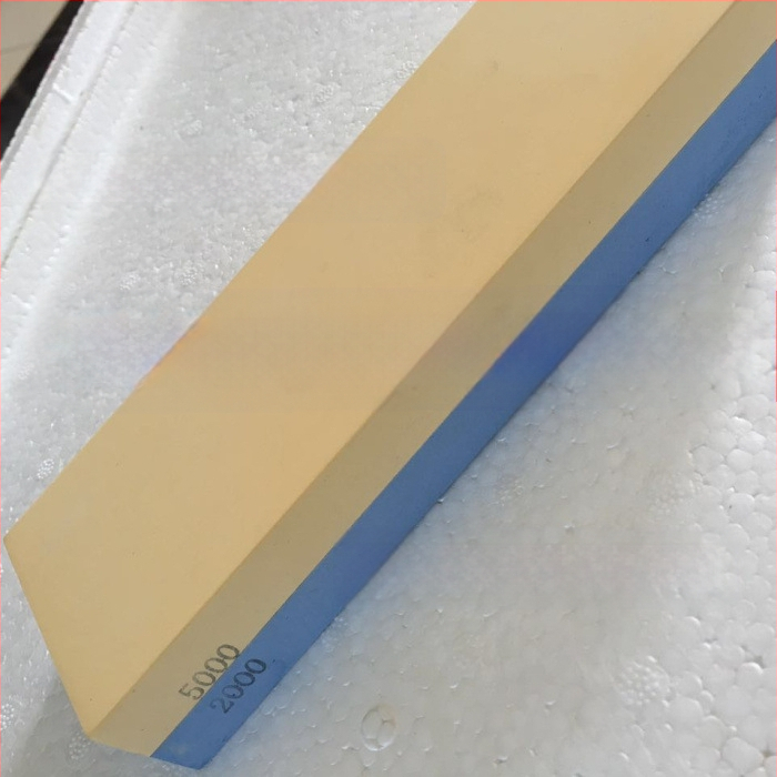 Двустранен точилен камък WA1008, корунд, 3000/8000 грит, за дървообработващи ножове, кухненски и суши ножове