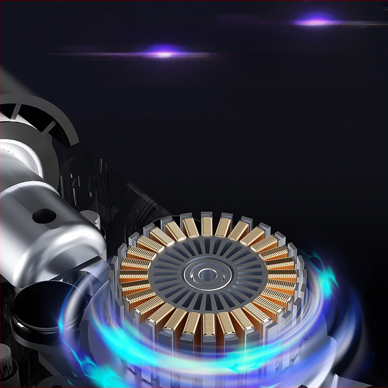 Masajer Fascia Gun, motor cu perii, portabil, 4 capete de masaj, baterie încorporată 800–1000 mAh, autonomie 3–6 h, zgomot 36–45 dB