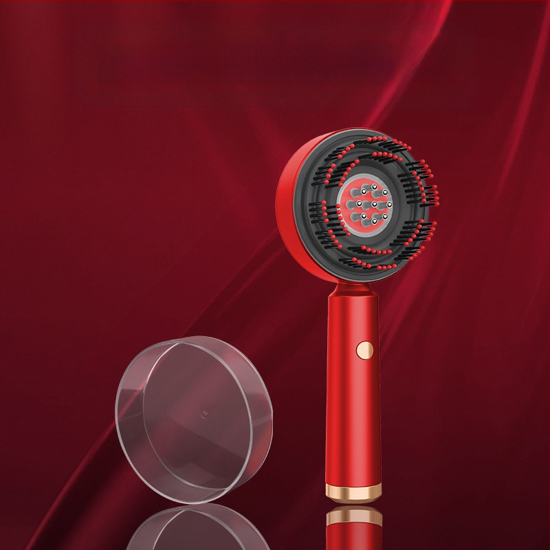 Масажен гребен за скалп с функция на месене за грижа за косата и растеж – 3 скорости