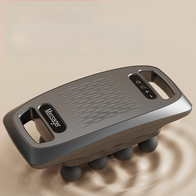 Masaj fascia gun pentru întreg corpul cu ecran LCD, motor cu peri, baterie încorporată 1200–2000 mAh, 6+ capete, zgomot sub 36 dB