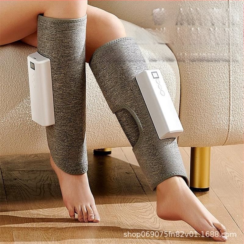 Massager za nogu s airbag masom i tlakom zraka – zaštitnik listova i koljena, bežično punjenje, 5V, 5W, 35–45°C