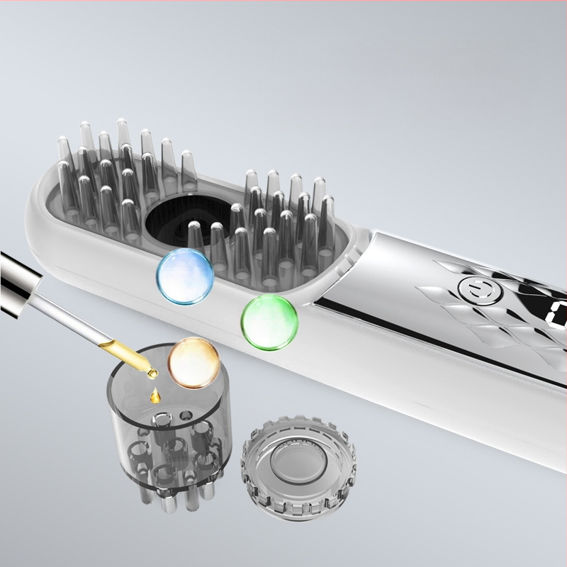 Електрически гребен за медикаментозна грижа на скалпа със светлинна терапия, модел HF188