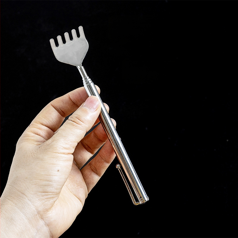 Prijenosna teleskopna grebalica za leđa s pet dijelova za masažu