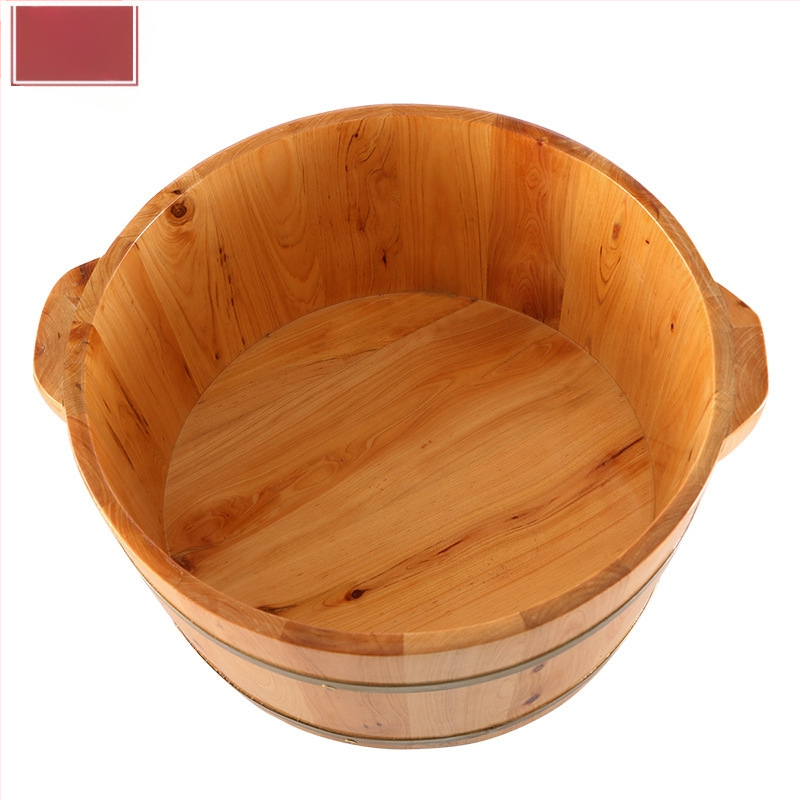 Medinė kojų vonelė statinės formos, Ruixiang, suaugusiems