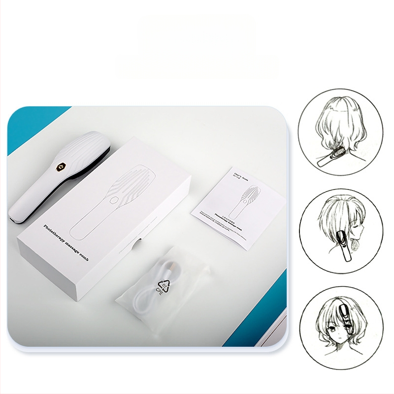 Електрически масажор за скалп за грижа за косата, 3-скоростна вибрация, модел Y-001, за възрастни, пуснат през септември 2024 г.