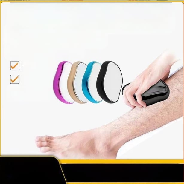 Ručni uklanjač dlaka od stakla, prijenosni uređaj za eksfolijaciju stakla za kućnu upotrebu, nano staklo, okrugla glava za brušenje